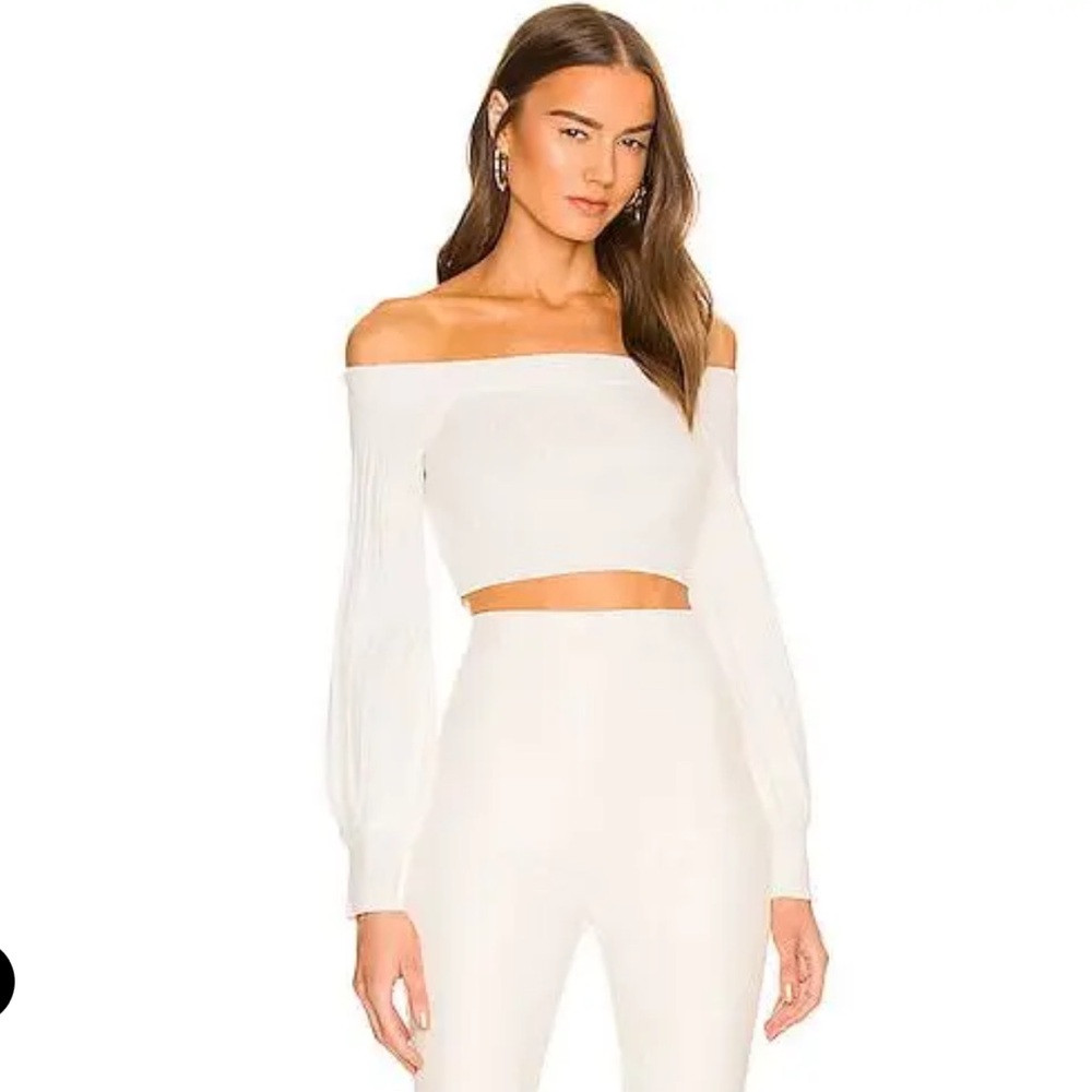 Micheal Costello x Revolve XS Kalina Sweater in Taupe Brand New Without Tags